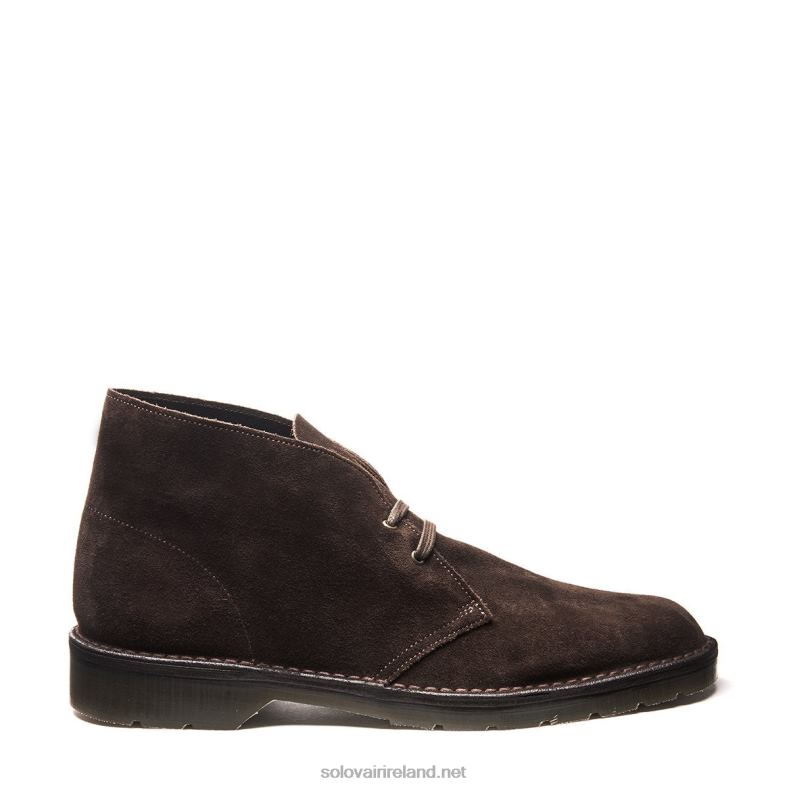 Men Solovair Brown Suede Chukka Boot 2N2B830