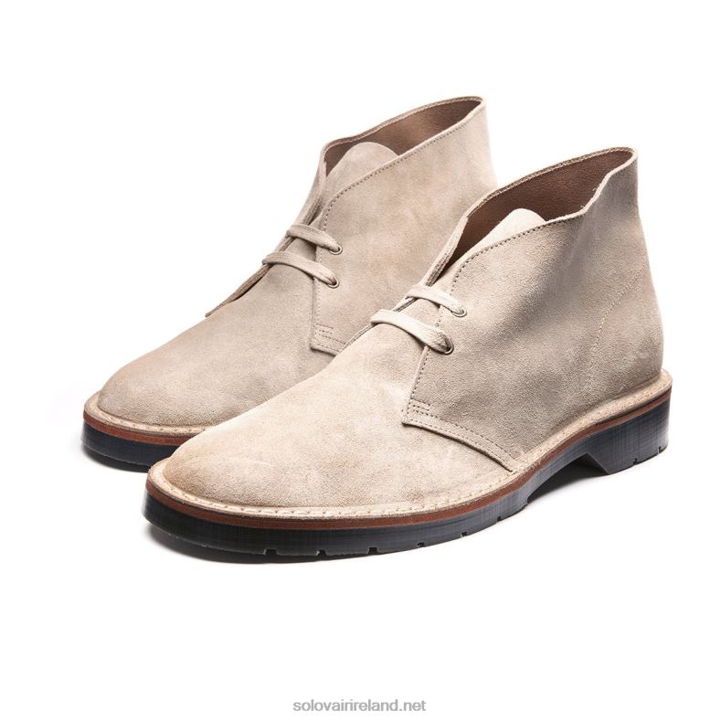 Men Solovair Sand Suede Chukka Boot 2N2B831