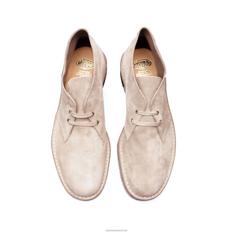 Men Solovair Sand Suede Chukka Boot 2N2B831