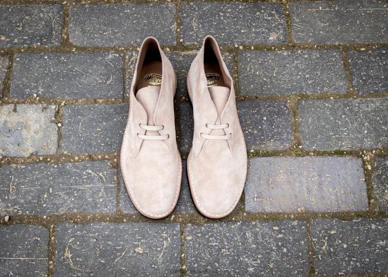 Men Solovair Sand Suede Chukka Boot 2N2B831