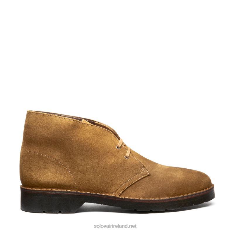 Men Solovair Tan Suede Chukka Boot 2N2B825