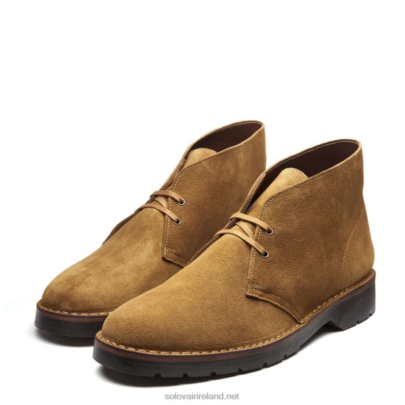 Men Solovair Tan Suede Chukka Boot 2N2B825
