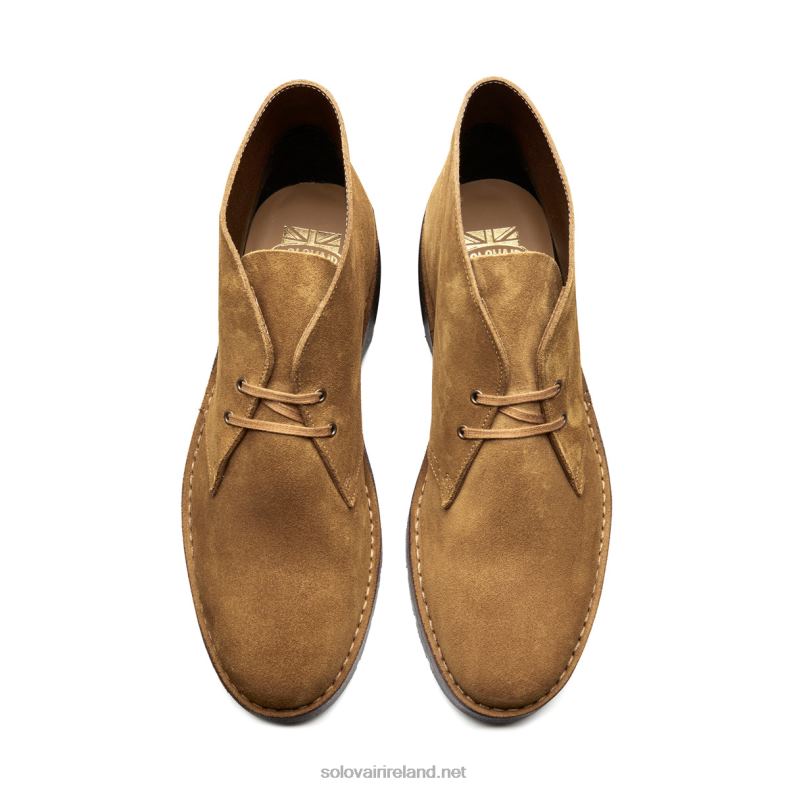 Men Solovair Tan Suede Chukka Boot 2N2B825