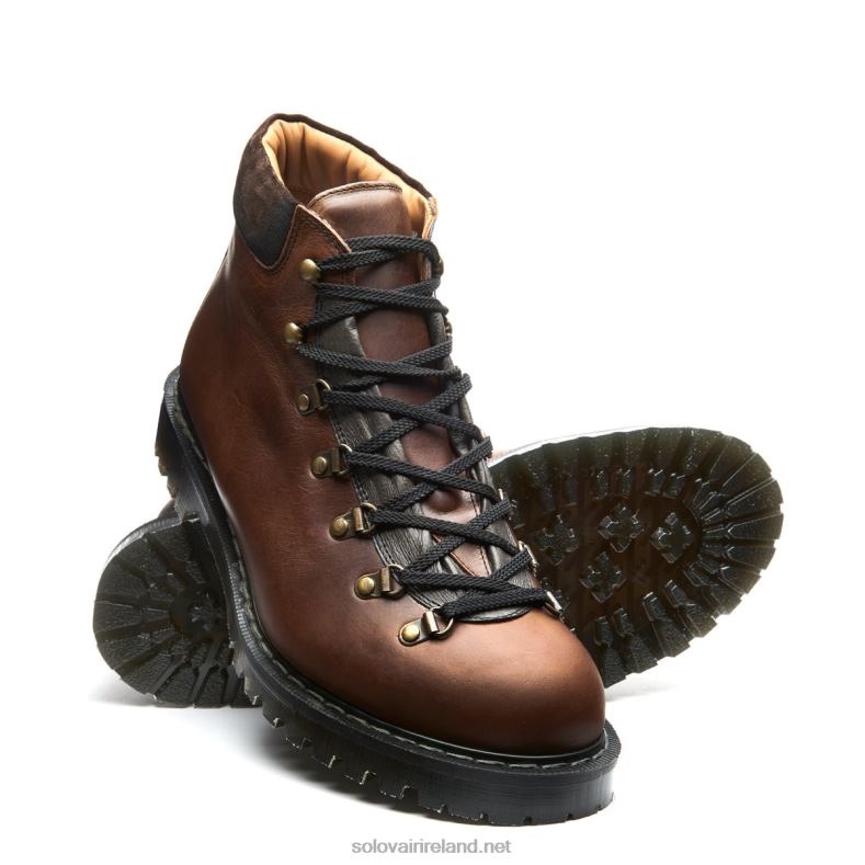 Men Solovair Gaucho Brown Urban Hiker 2N2B8142