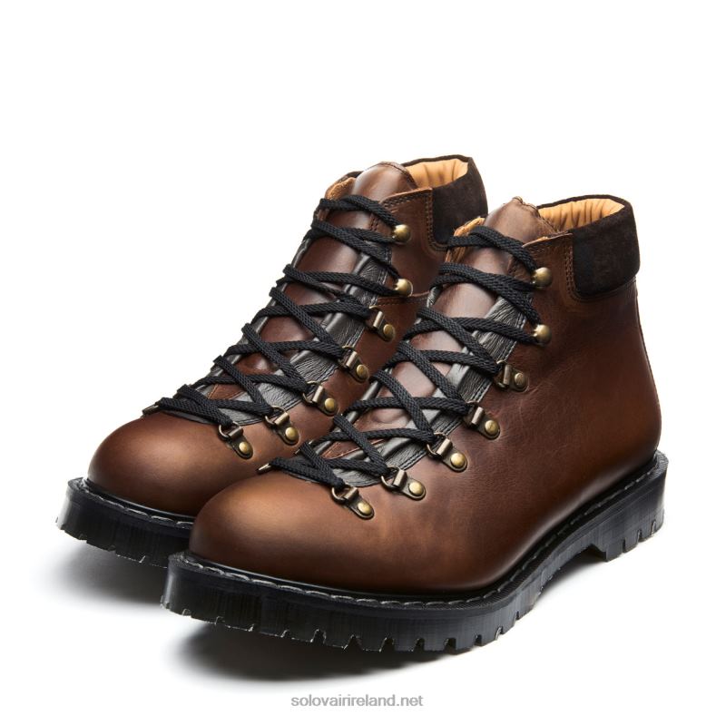 Men Solovair Gaucho Brown Urban Hiker 2N2B8142