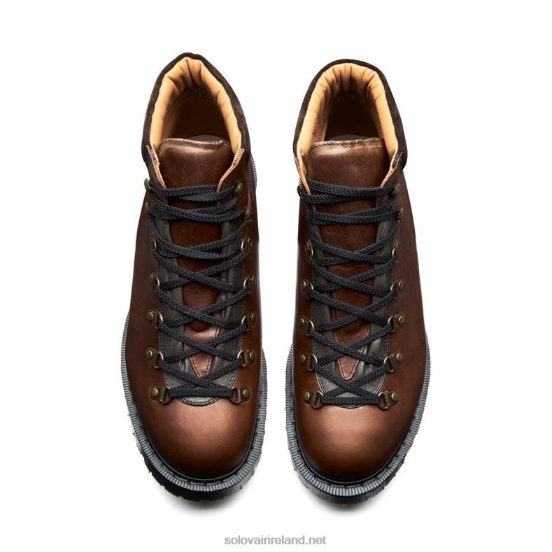 Men Solovair Gaucho Brown Urban Hiker 2N2B8142