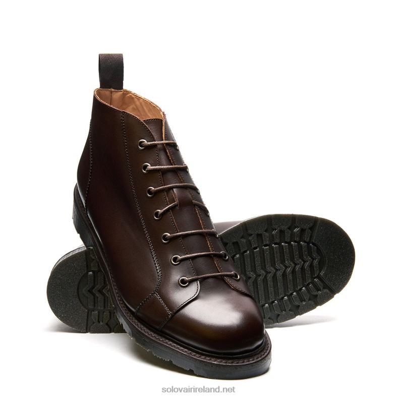 Men Solovair Walnut Monkey Boot 2N2B8156