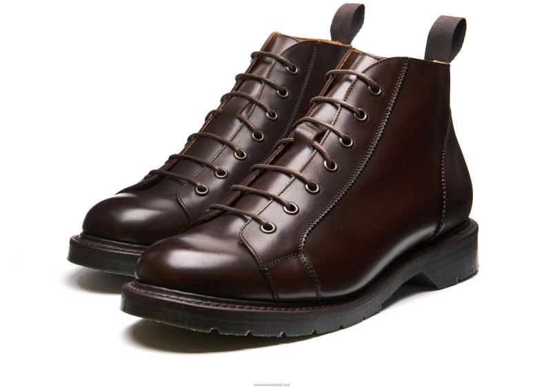 Men Solovair Walnut Monkey Boot 2N2B8156