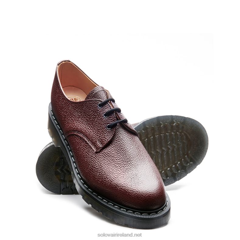 Men Solovair Chilli Grain 3 Eye Gibson Shoe 2N2B8200