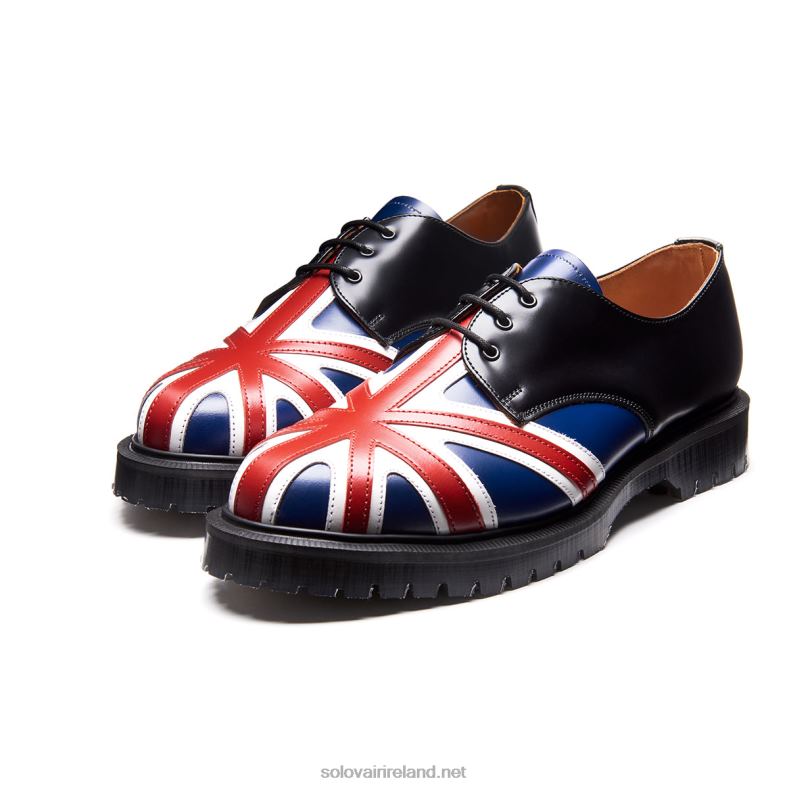 Men Solovair Union Jack Gibson Shoe 2N2B8196