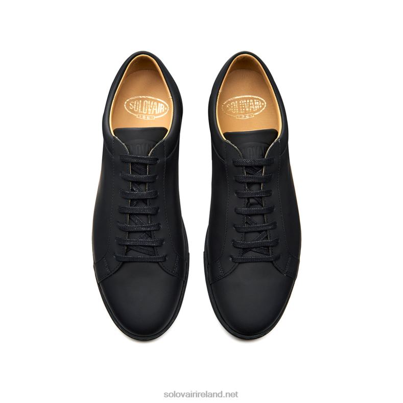 Solovair Black Greasy Sneaker 070 2N2B8228