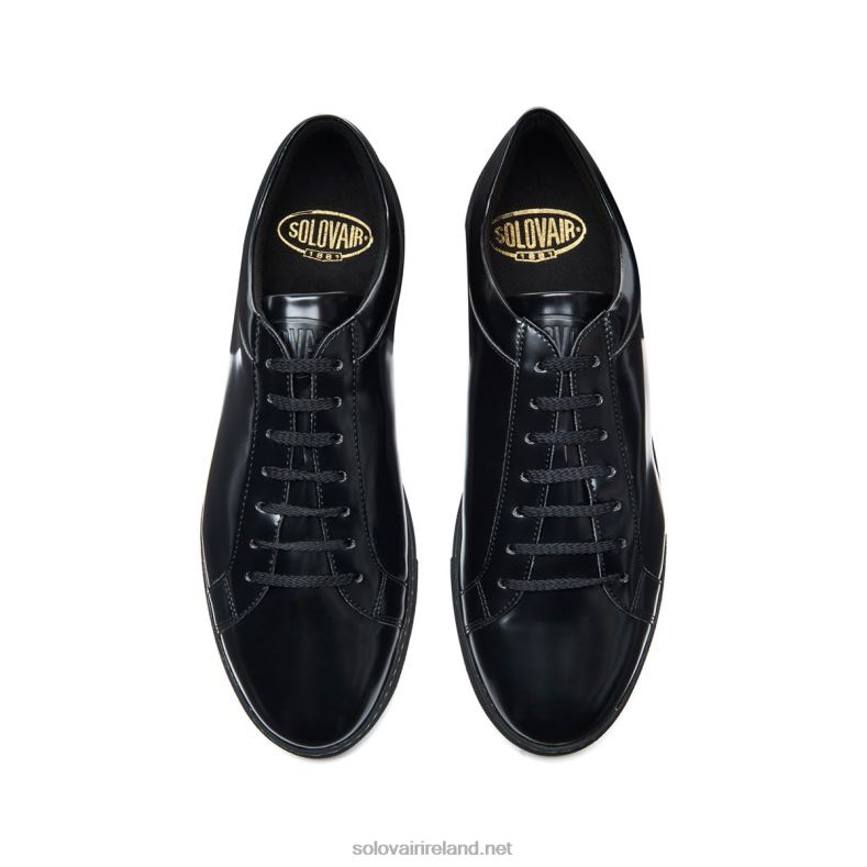 Solovair Black Vegan Sneaker 070 2N2B8231