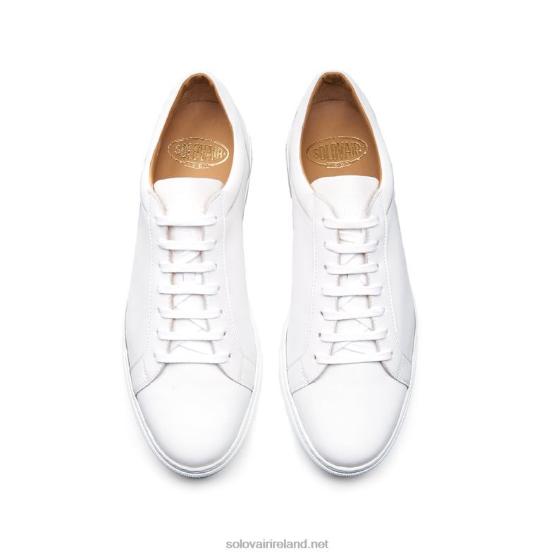Solovair White Calf Sneaker 070 2N2B8227